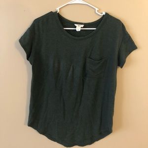 LOFT Lounge Tee Olive Green